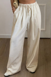 CAVENZA – Loose-Fit Linen Leisure Pants