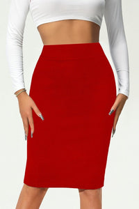 Vivia – Sharp Regular Fit Pencil Skirt with Reinforced Seams
