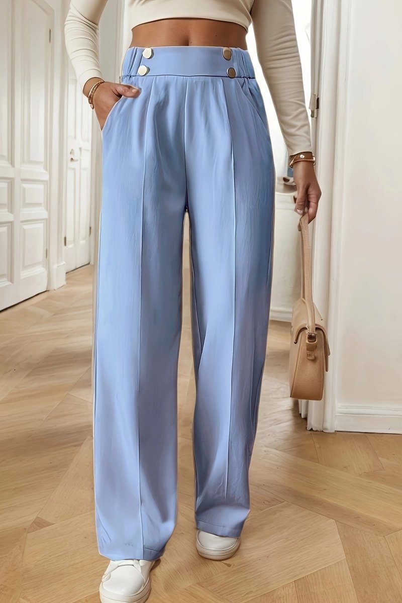 DELARIELLE – Refined Straight-Leg Work Pants