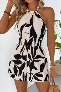 Ellison – Sleek Breezy Jumpsuit with Minimalist Leaf Profile